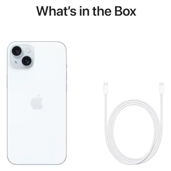 original iphone 15 plus 128/256/512gb rom 6gb ram dual esim 6.7" genuine super retina oled face id nfc a16 15plus 5g mobilephone